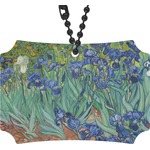 Irises (Van Gogh) Rear View Mirror Ornament