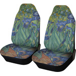 Irises (Van Gogh) Car Seat Covers (Set of Two)