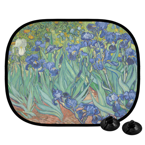 Custom Irises (Van Gogh) Car Side Window Sun Shade