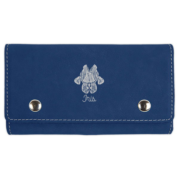 Custom Irises (Van Gogh) Cards & Dice Set - Navy Blue