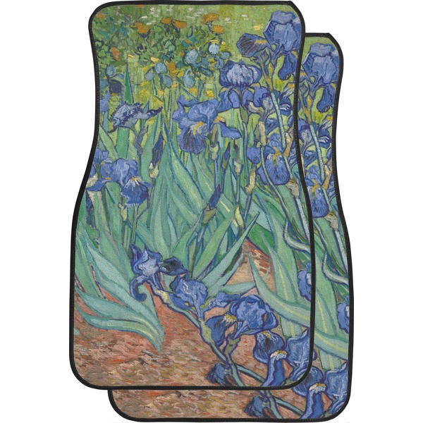 Custom Irises (Van Gogh) Car Floor Mats (Front Seat)