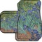 Irises (Van Gogh) Car Floor Mats Set - 2 Front & 2 Back