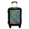 Irises (Van Gogh) Carry On Hard Shell Suitcase - Front