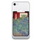 Irises (Van Gogh) Cell Phone Credit Card Holder w/ Phone