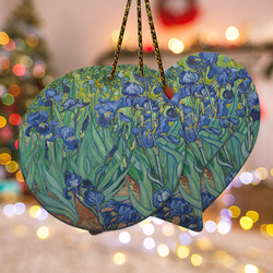 Irises (Van Gogh) Ceramic Ornament