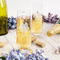 Irises (Van Gogh) Champagne Flute - Single - In Context