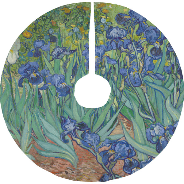 Custom Irises (Van Gogh) Tree Skirt