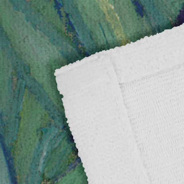 Irises (Van Gogh) Close up of Fabric