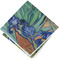 Irises (Van Gogh) Cloth Napkins - Personalized Lunch (Folded Four Corners)