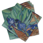 Irises (Van Gogh) Cloth Cocktail Napkins - Set of 4