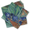 Irises (Van Gogh) Cloth Napkins - Personalized Lunch (PARENT MAIN Set of 4)