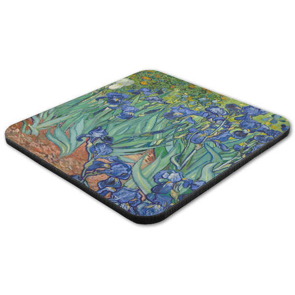 Irises (Van Gogh) Coaster Set - FLAT (one)