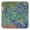 Irises (Van Gogh) Coaster Set - FRONT (one)