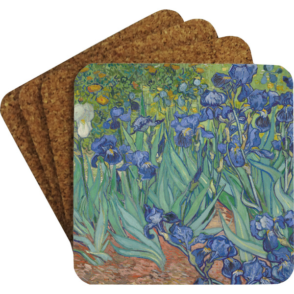 Irises (Van Gogh) Coaster Set (Personalized)