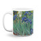 Irises (Van Gogh) Coffee Mug - 11 oz - White