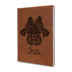 Irises (Van Gogh) Leatherette Journal - Double Sided