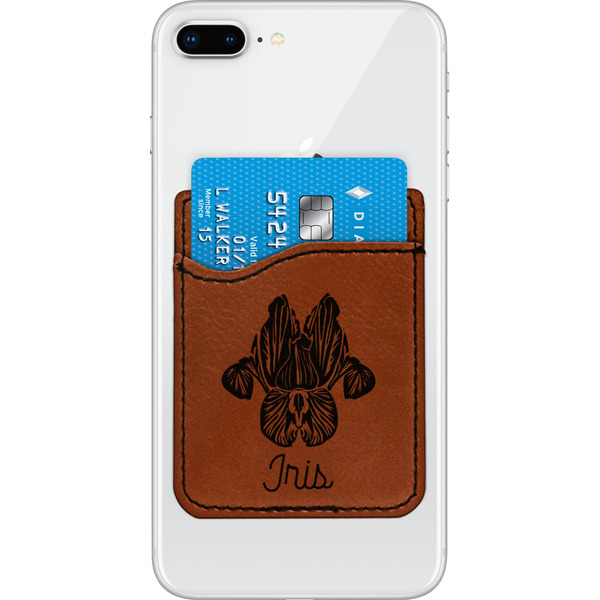 Custom Irises (Van Gogh) Leatherette Phone Wallet