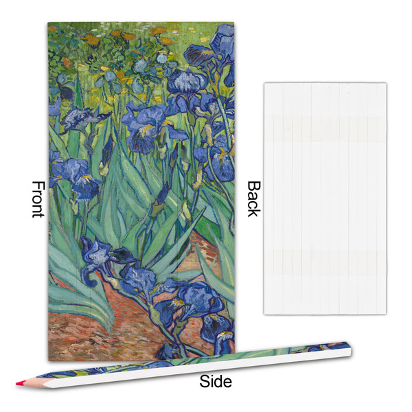 Irises (Van Gogh) Colored Pencils - Approval