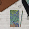 Irises (Van Gogh) Colored Pencils - In Context