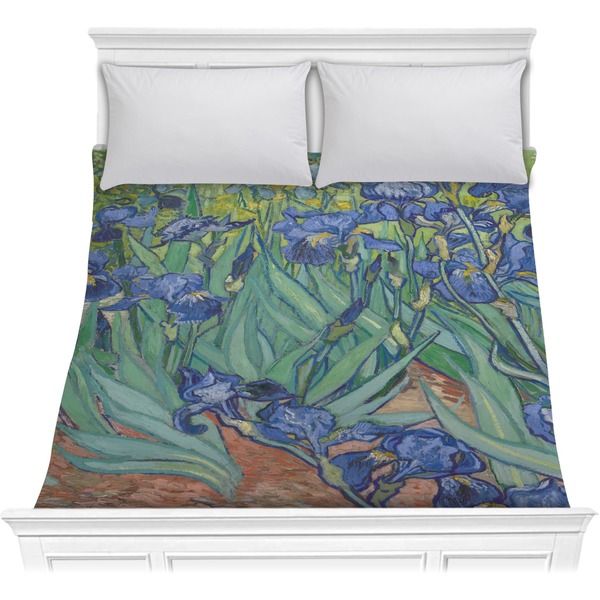 Custom Irises (Van Gogh) Comforter - Full / Queen