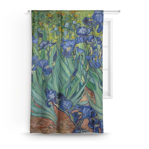 Custom Irises (Van Gogh) Curtain