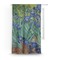 Irises (Van Gogh) Curtain With Window and Rod