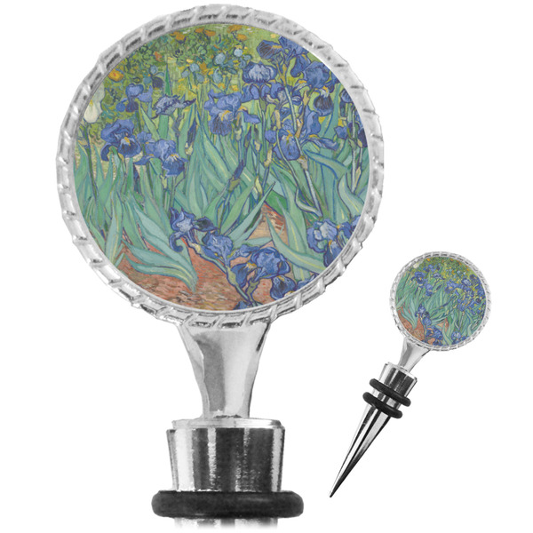 Custom Irises (Van Gogh) Wine Bottle Stopper