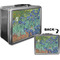 Irises (Van Gogh) Custom Lunch Box / Tin Approval