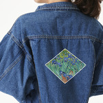 Irises (Van Gogh) Large Custom Shape Patch - 2XL
