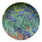 Irises (Van Gogh) Microwave Safe Plastic Plate - Composite Polymer