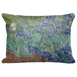 Irises (Van Gogh) Decorative Baby Pillowcase - 16"x12"
