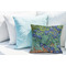 Irises (Van Gogh) Decorative Pillow Case - LIFESTYLE 2