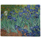 Irises (Van Gogh) Dog Food Mat - Large without Bowls