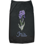 Irises (Van Gogh) Black Pet Shirt - S