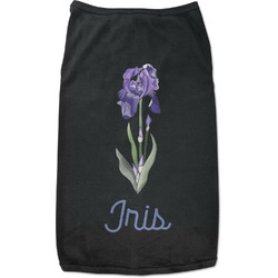 Irises (Van Gogh) Black Pet Shirt