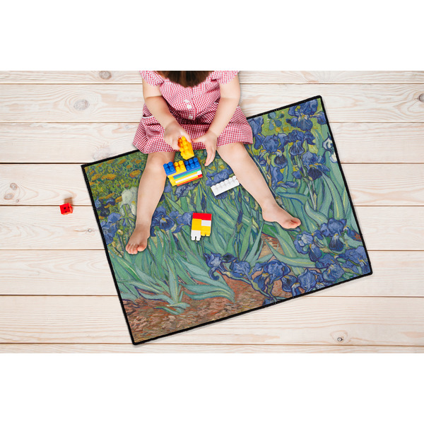 Irises (Van Gogh) Door Mats - LIFESTYLE kid