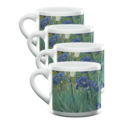 Irises (Van Gogh) Double Shot Espresso Cups - Set of 4