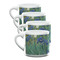 Irises (Van Gogh) Double Shot Espresso Mugs - Set of 4 Front