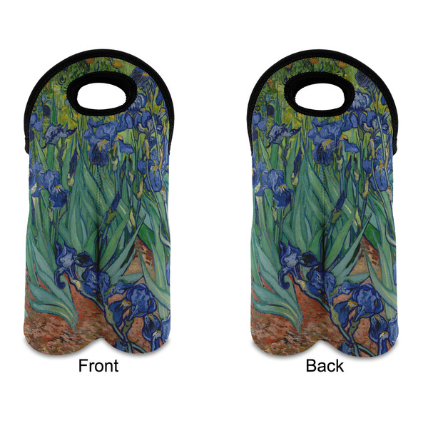 Irises (Van Gogh) Double Wine Tote - APPROVAL (new)