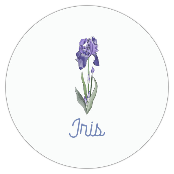 Irises (Van Gogh) Drink Topper - Large - Single