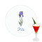 Irises (Van Gogh) Drink Topper - Medium - Single with Drink