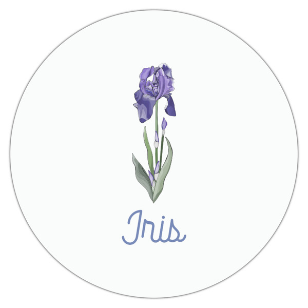 Irises (Van Gogh) Drink Topper - Medium - Single