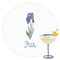 Irises (Van Gogh) Drink Topper - XLarge - Single with Drink