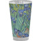 Irises (Van Gogh) Pint Glass - Full Color - Front View