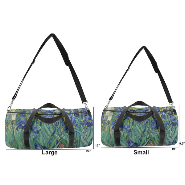Irises (Van Gogh) Duffle Bag Small and Large