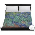 Irises (Van Gogh) Duvet Cover - King