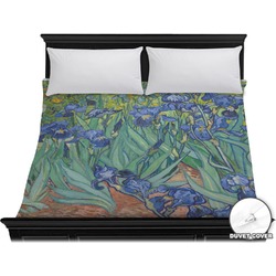 Irises (Van Gogh) Duvet Cover - King