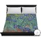 Irises (Van Gogh) Duvet Cover - King