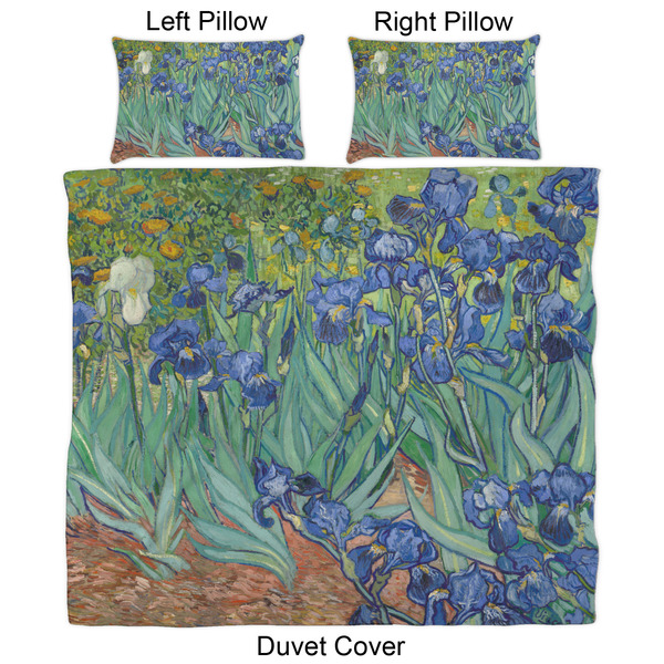 Irises (Van Gogh) Duvet Cover Set - King - Approval