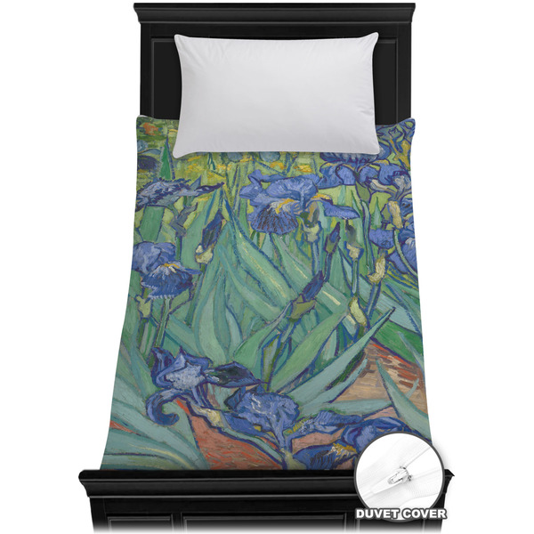 Custom Irises (Van Gogh) Duvet Cover - Twin XL